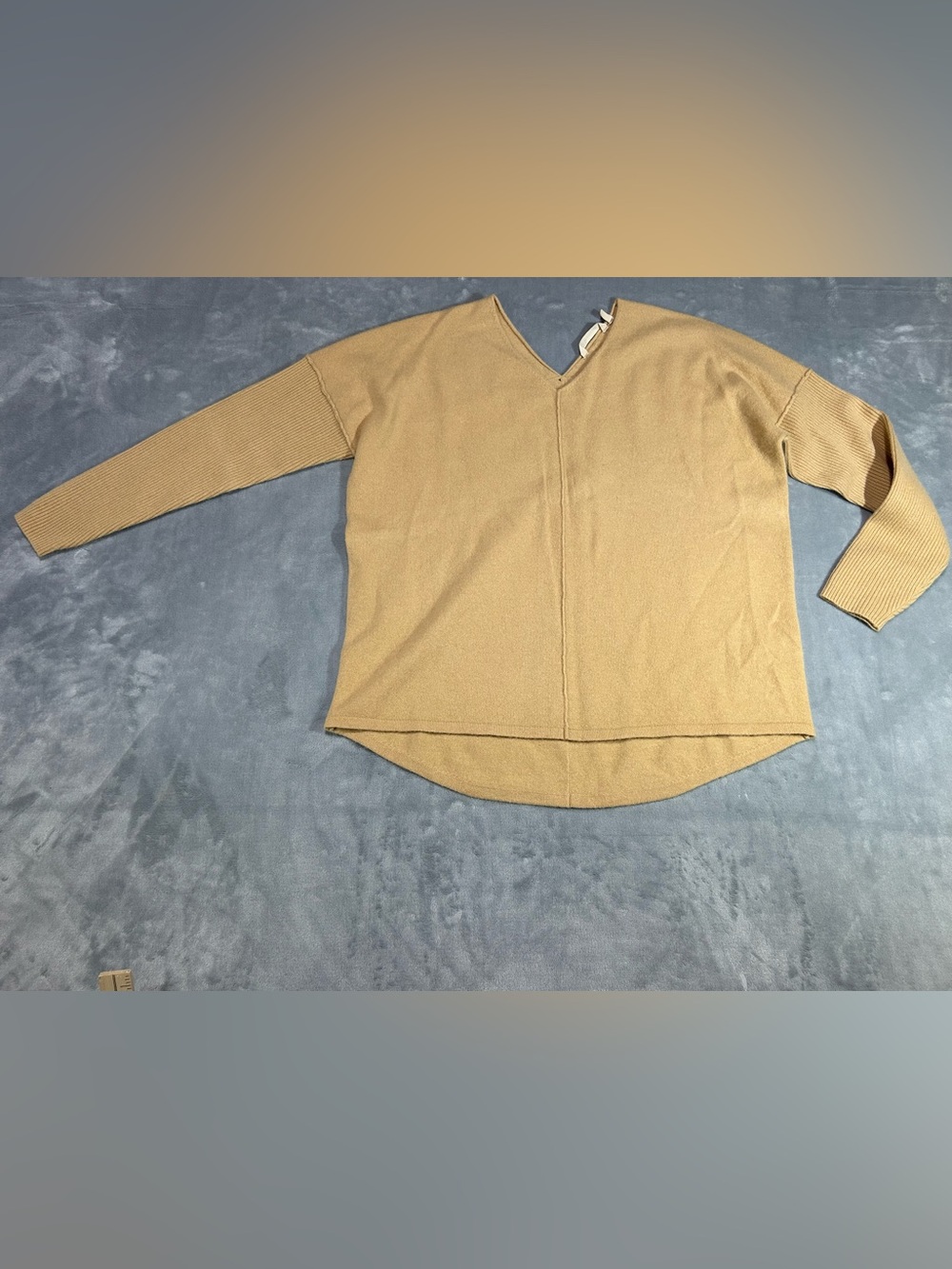 Soft Surroundings 100% Cashmere Camel Color-size Medium
